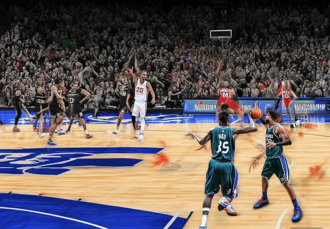 76人VS老鹰：NBA对决精彩瞬间回顾